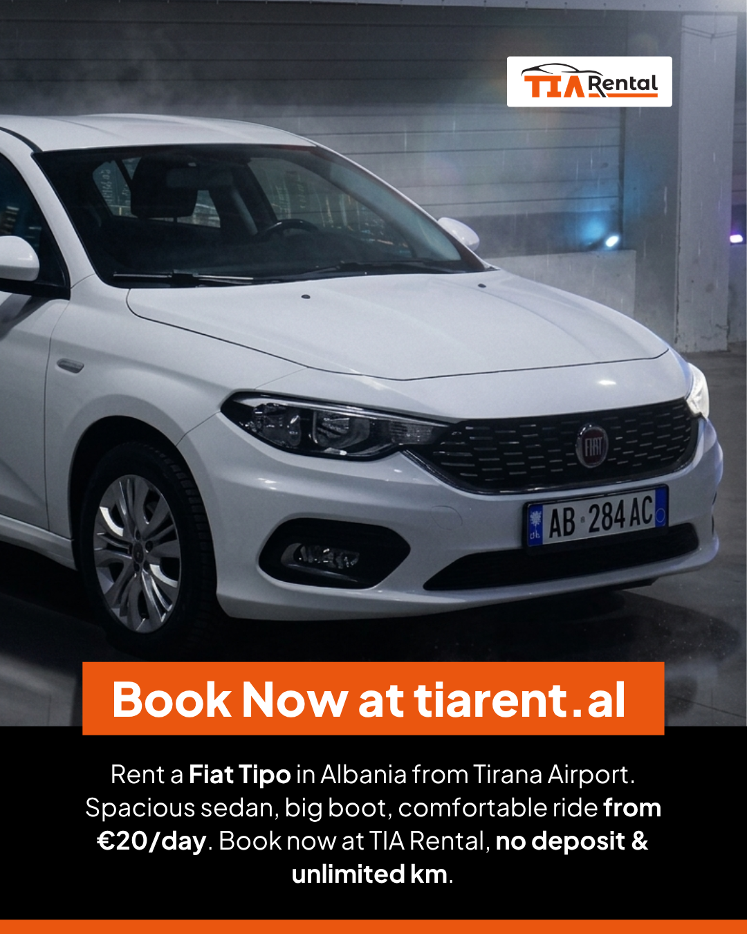 Rent Fiat Tipo in Albania